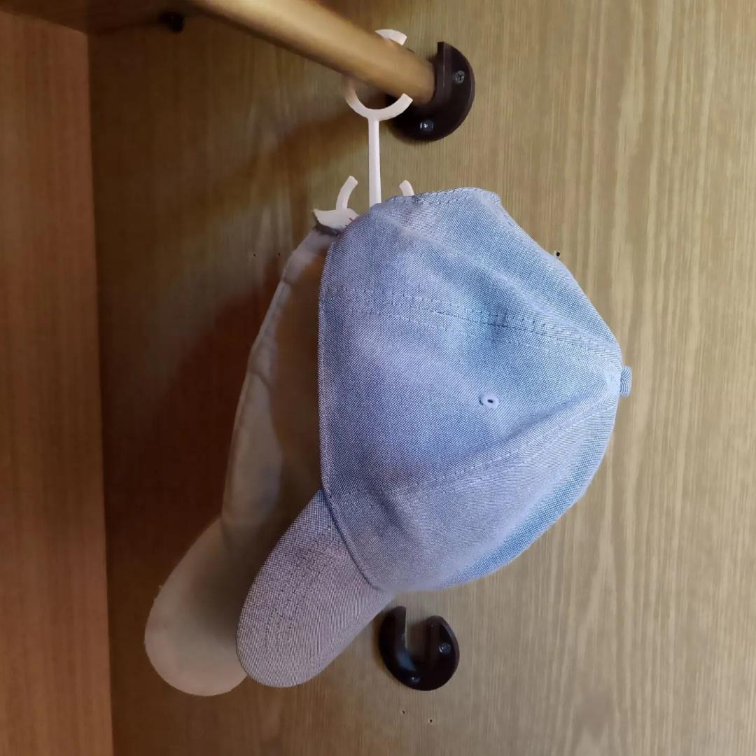 Convenient cap hanger