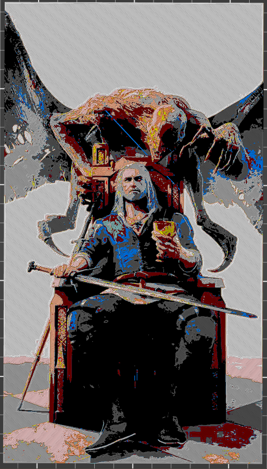Geralt of Rivia - Hueforge