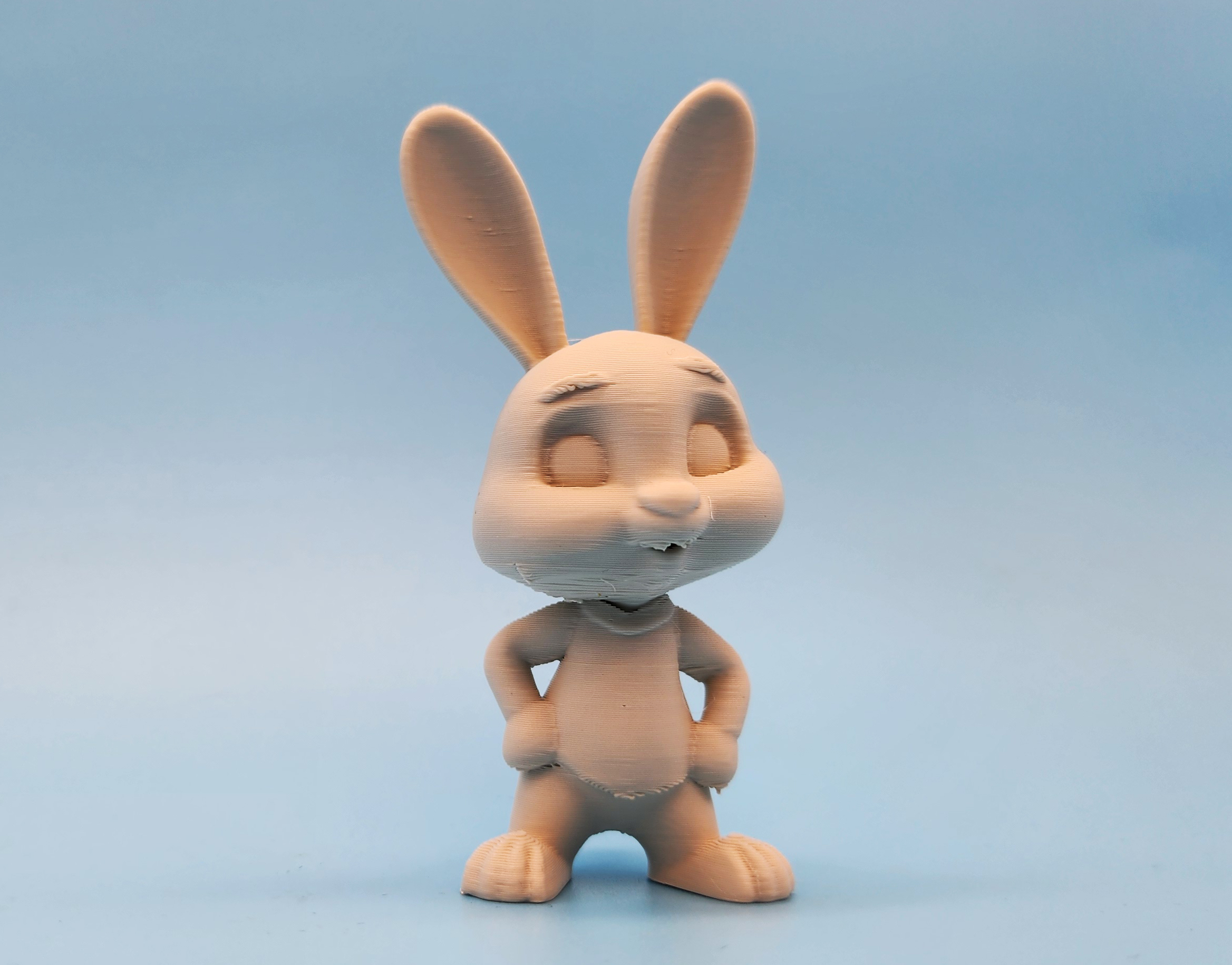 Young Cartoon Rabbit