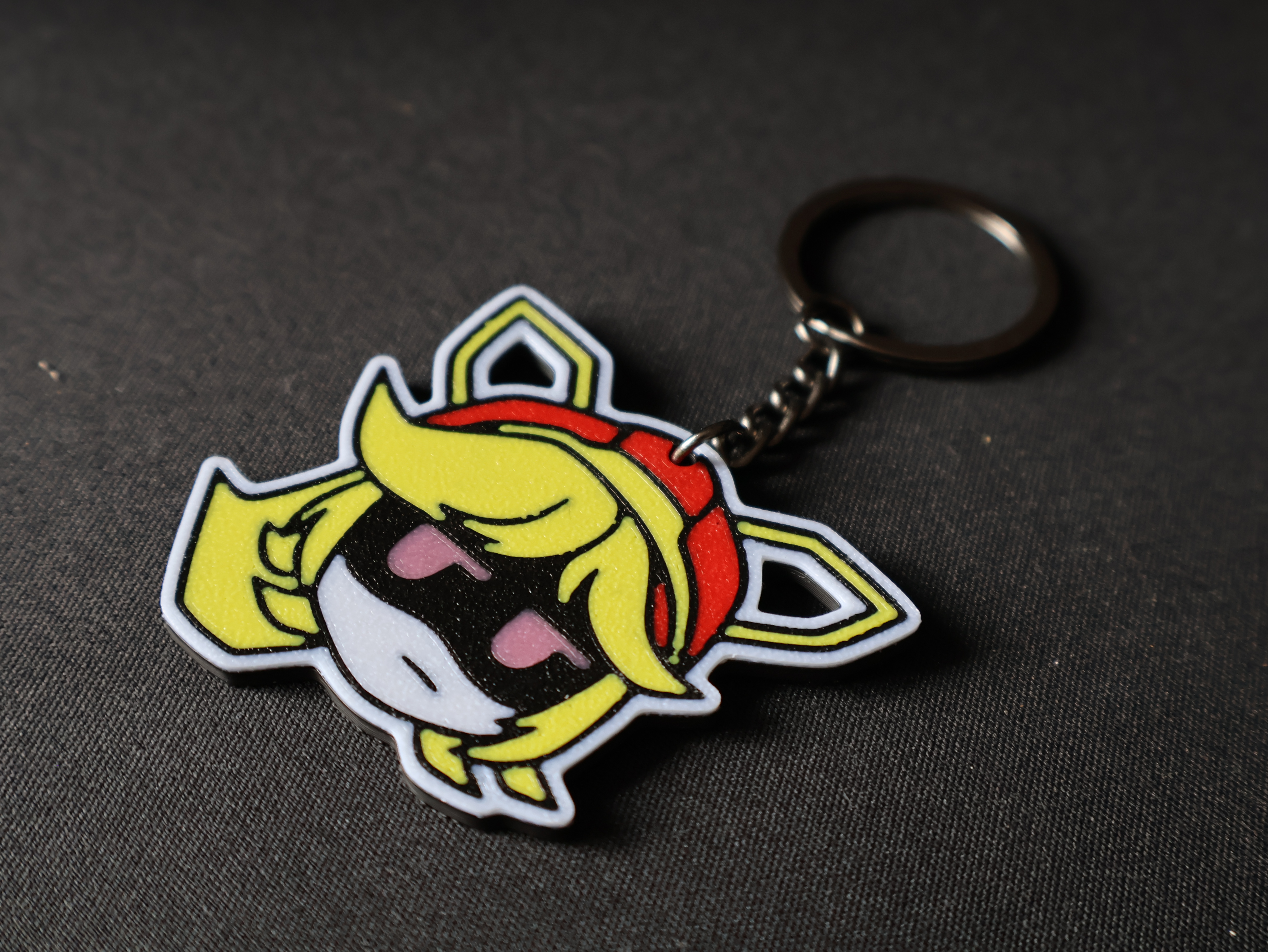 Lizzy Keychain Murder Drones Glitch pin - Drak — miniatura 3