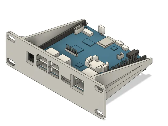 Odroid n2+ 6 inch rack mount