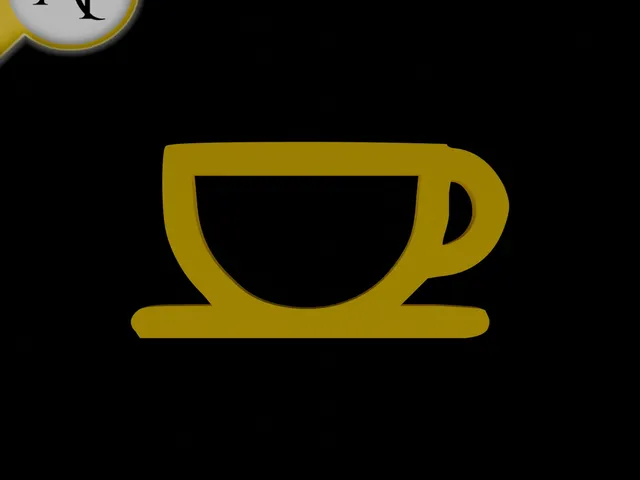 Simple Coffee Cup Symbol - 2D Art