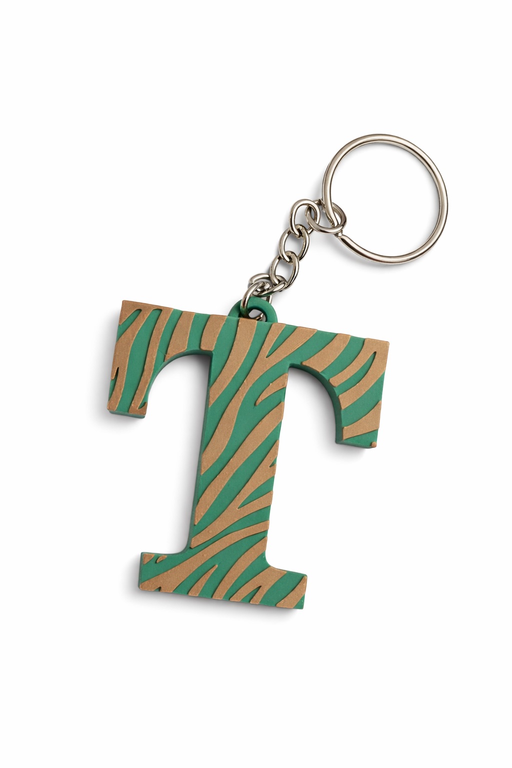 Alphabet Keychain Set A–Z & | Zebra Pattern | Multi-Color 3MF Files
