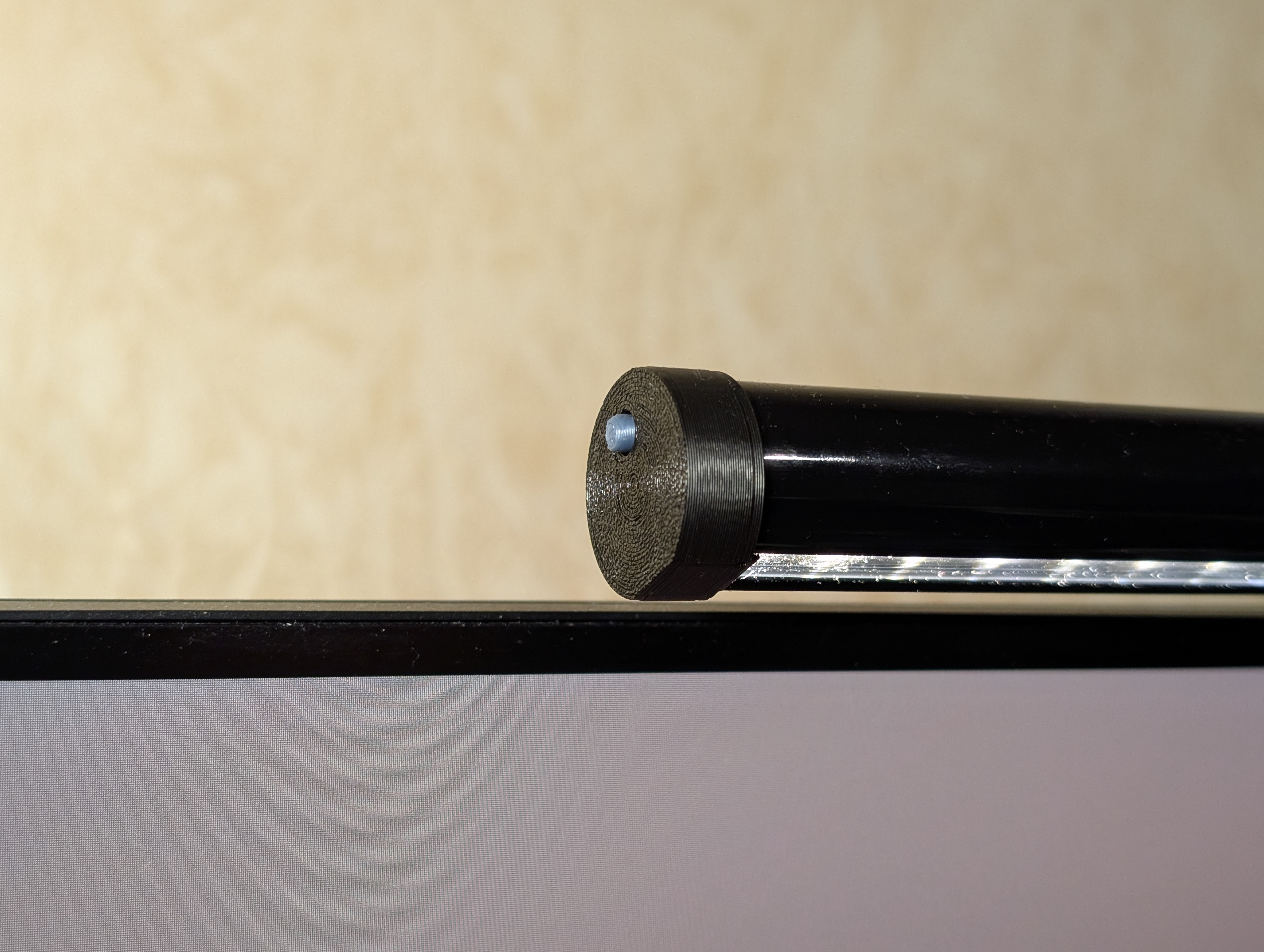 Cheap monitor light button mod