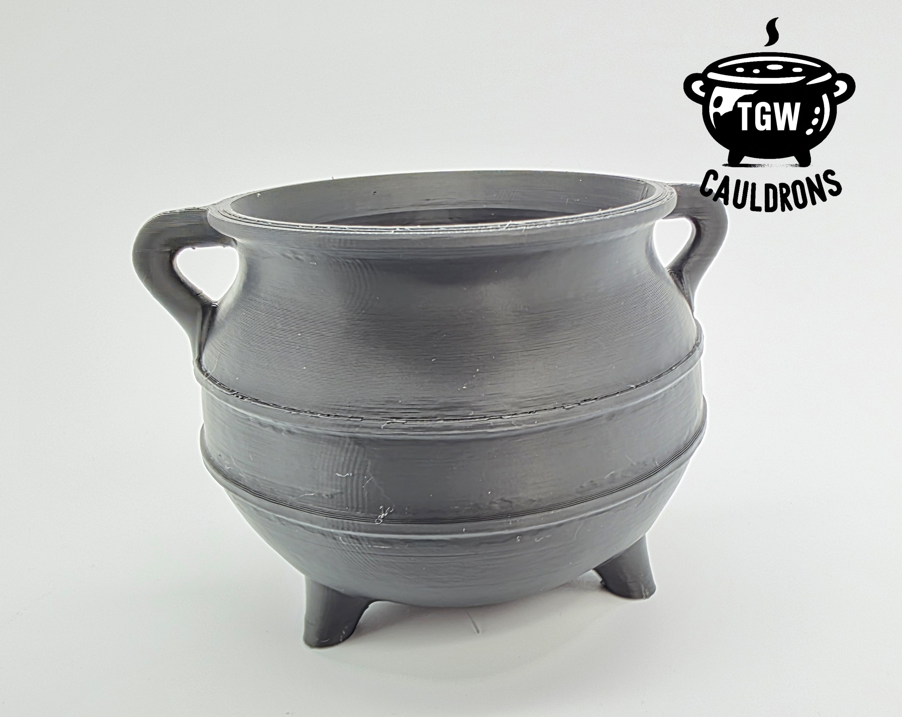 Classic Cauldron - Flat Bottom - No Supports