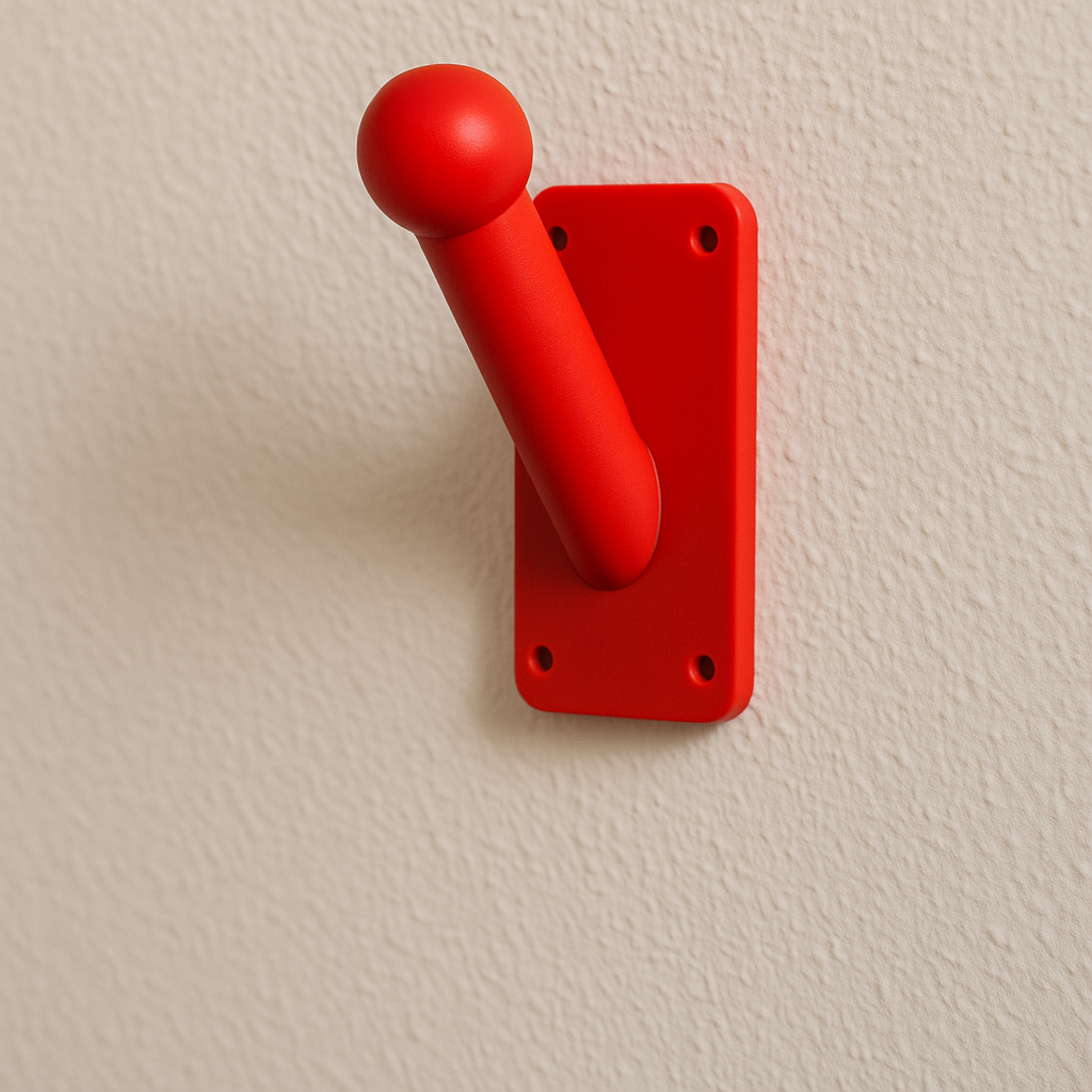 Helmet Holder – Wall Mounted Hook for Helmets & Accessories