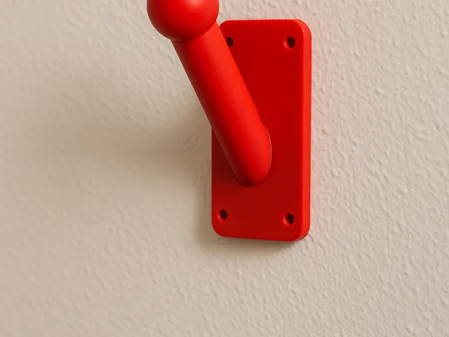Helmet Holder – Wall Mounted Hook for Helmets & Accessories