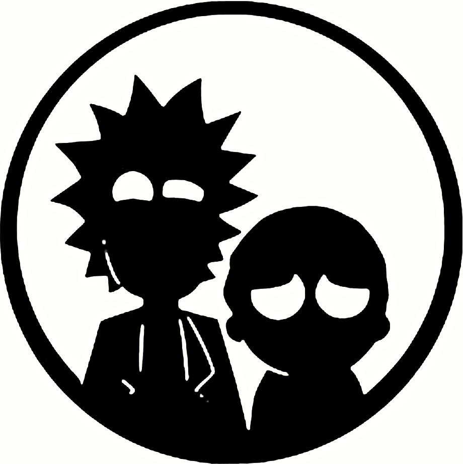 Rick and Morty tile 200x200x4.5mm