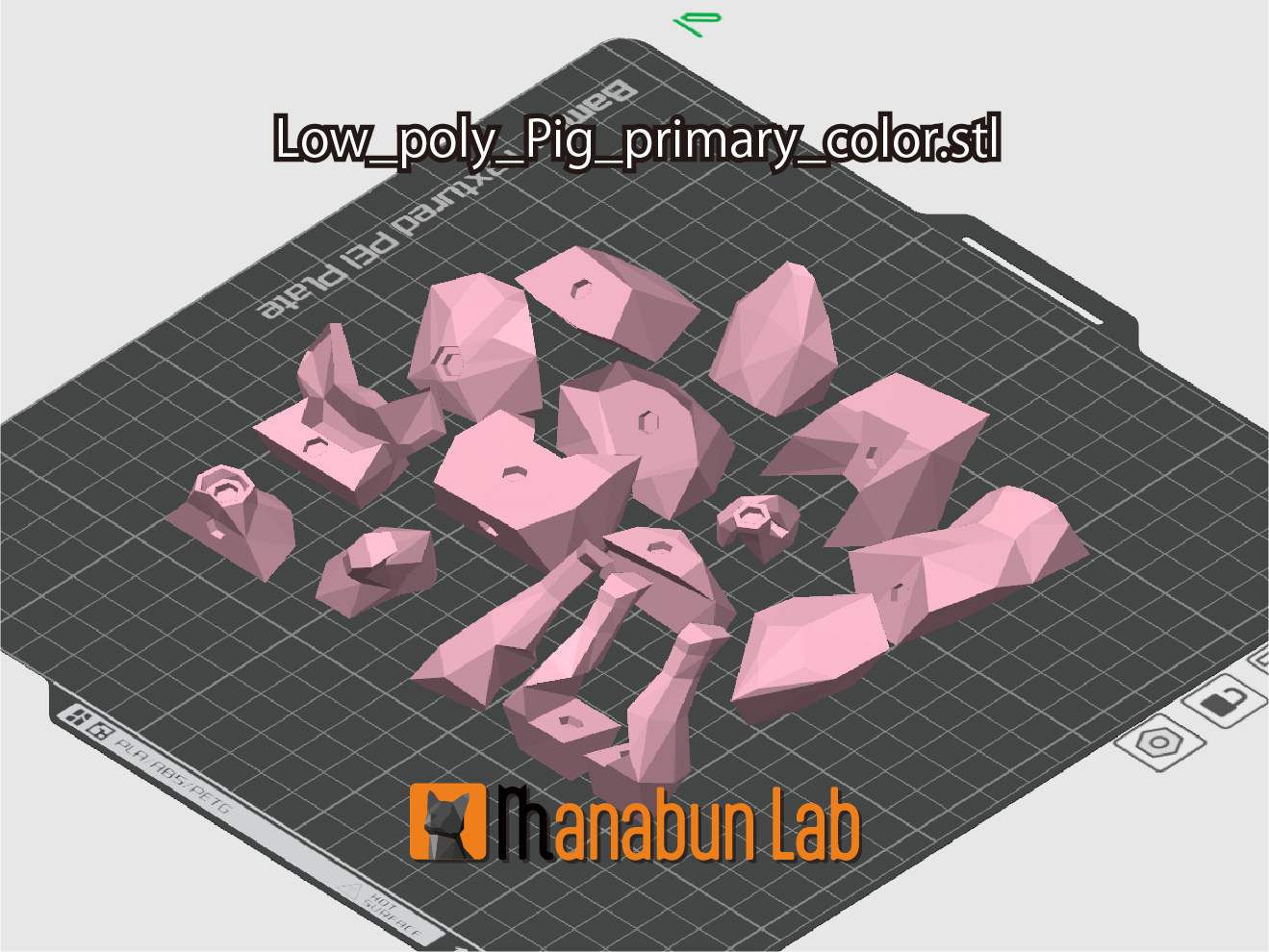 Low Poly Pig Puzzle — miniatura 7