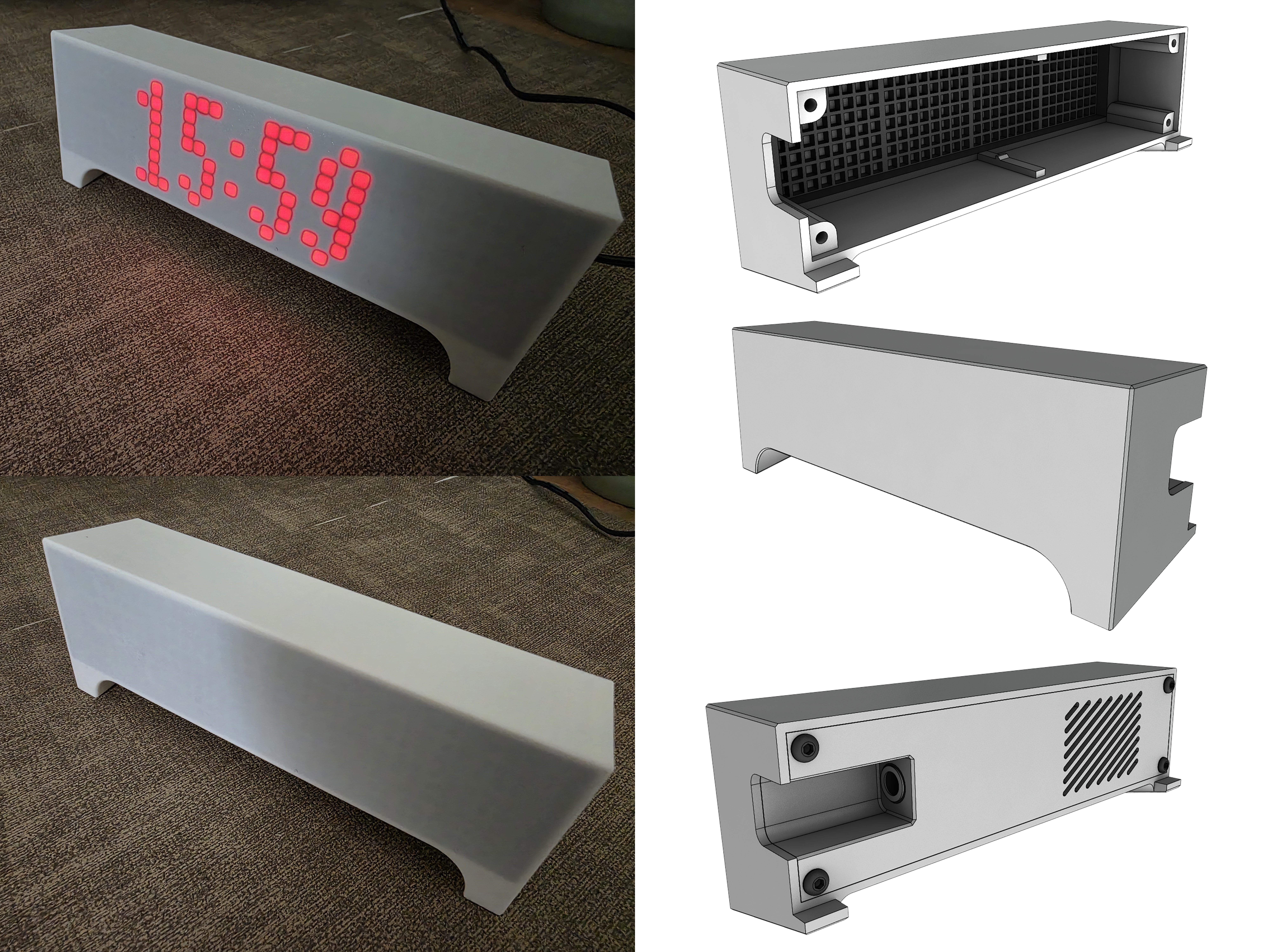 Case for MAX7219 and Esp32