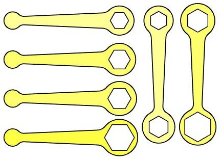 Faema E61 Hexagon wrench