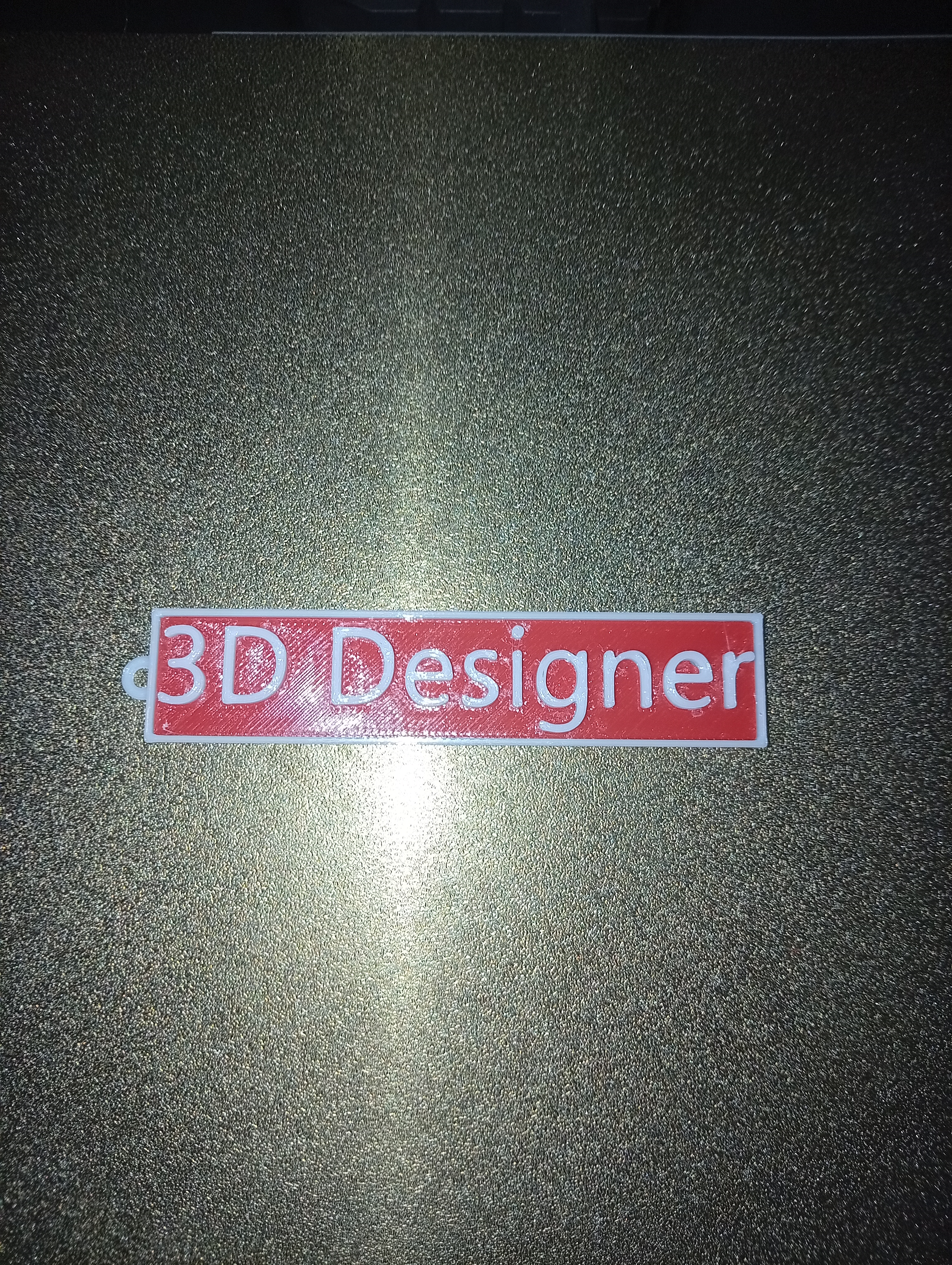 A 3D Designer keychain! — miniatura 2