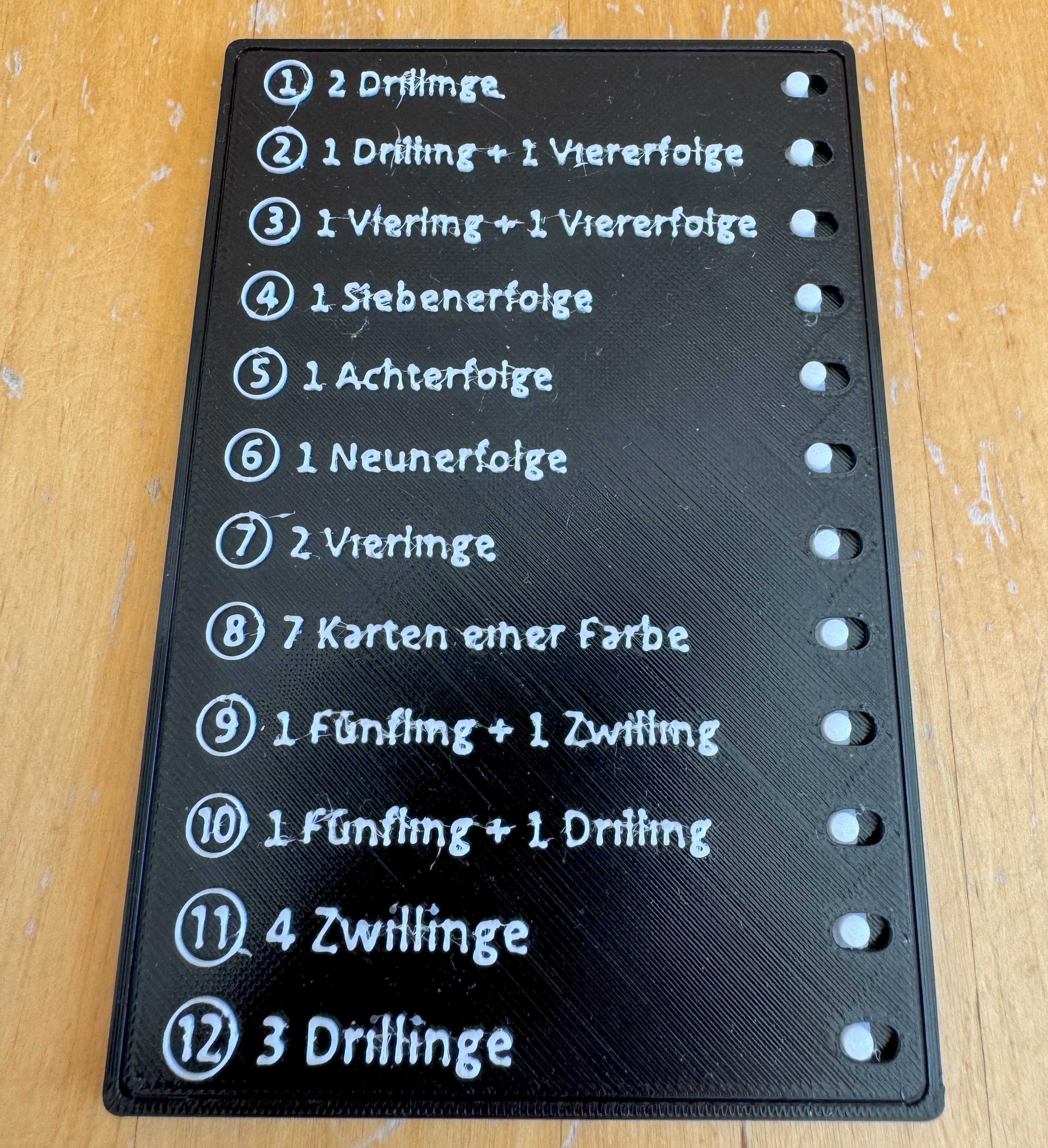 Miniatura 2 do modelo 3D Phase10 Scoreboard
