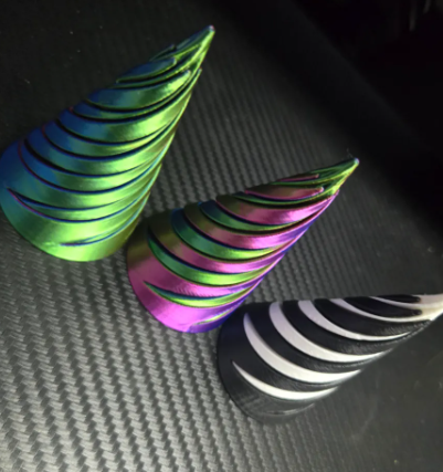 spiral cone fidget toy
