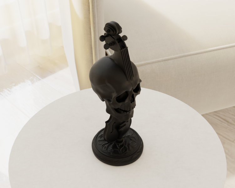 Violin Skull — miniatura 6