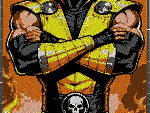 Scorpion - Mortal Kombat - Hueforge