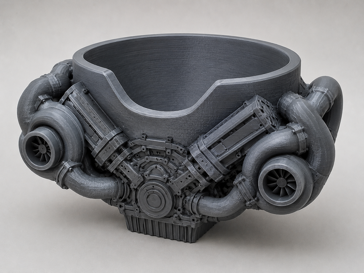Schalenmotor/Shell motor