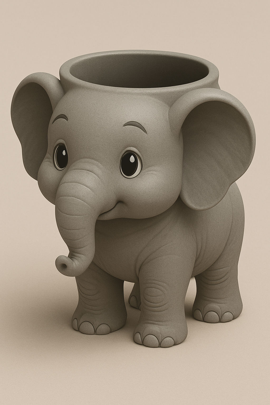 Elephant Planter – A Touch of Natural Magic