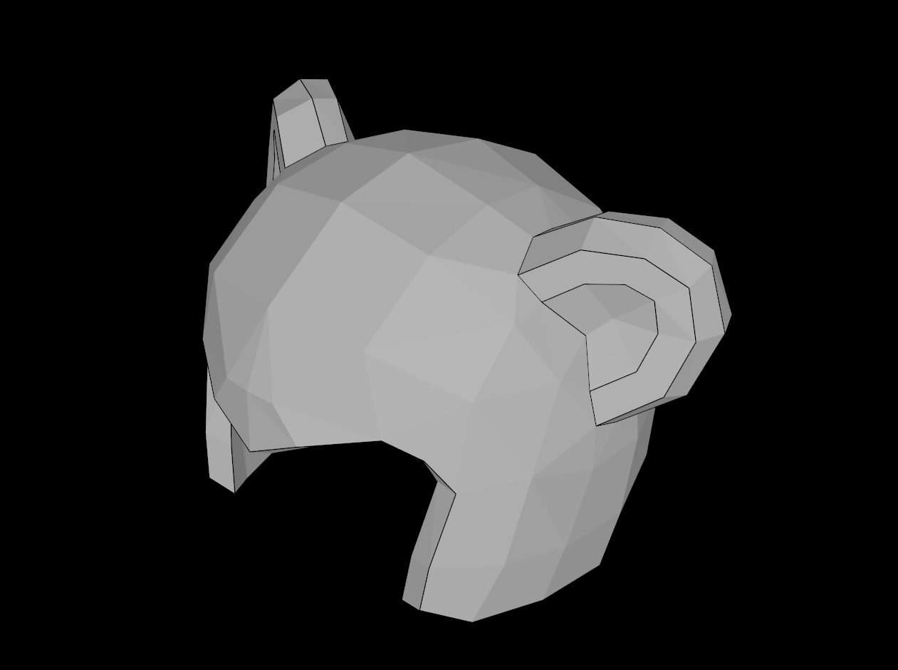 Lego Compatible (65590.dat) Minifig Headgear Cap Cat