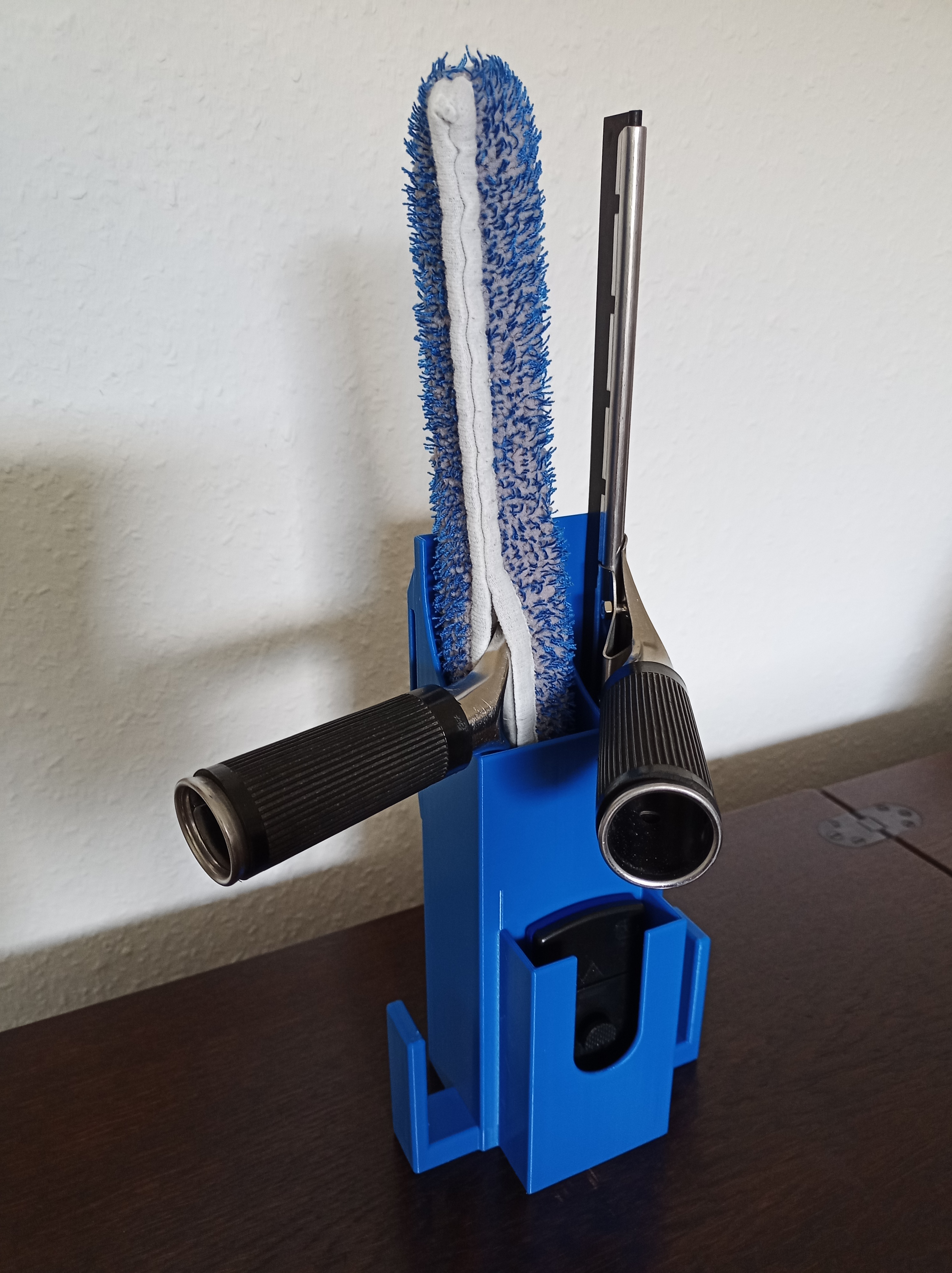 Gürtel Köcher Scheibenreinigung Abzieher und Einwascher / Wiper Squeegee holder-quiver