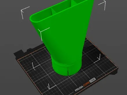 Nozzle fi90mm for Eubauer garden blower