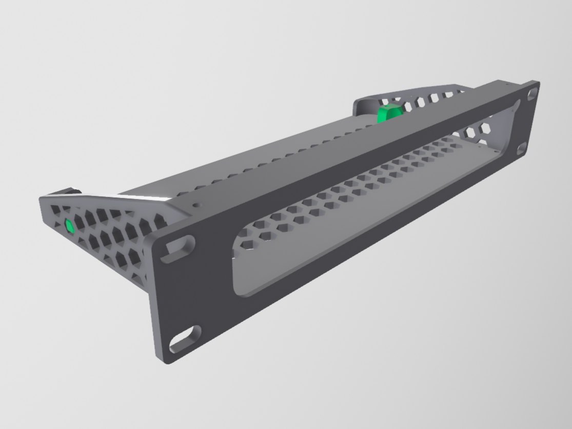 10 inch rack Unifi USW Flex 2.5G-8-POE and 2.5G-8