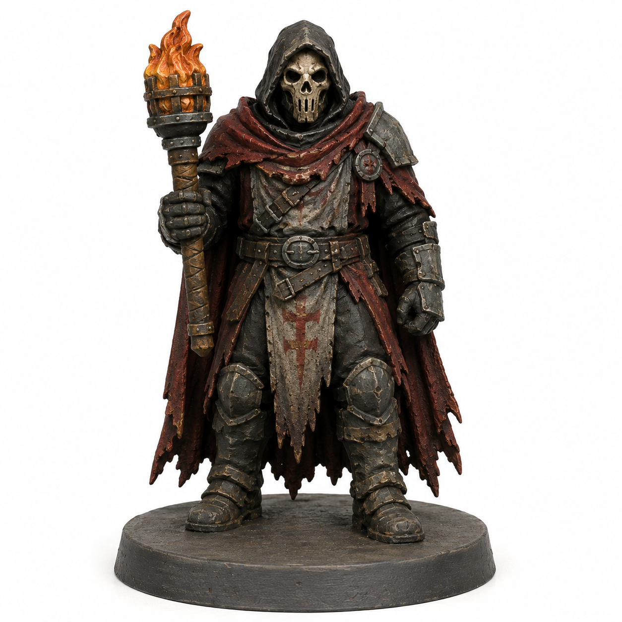Torch Bearer Simple Skull Mask
