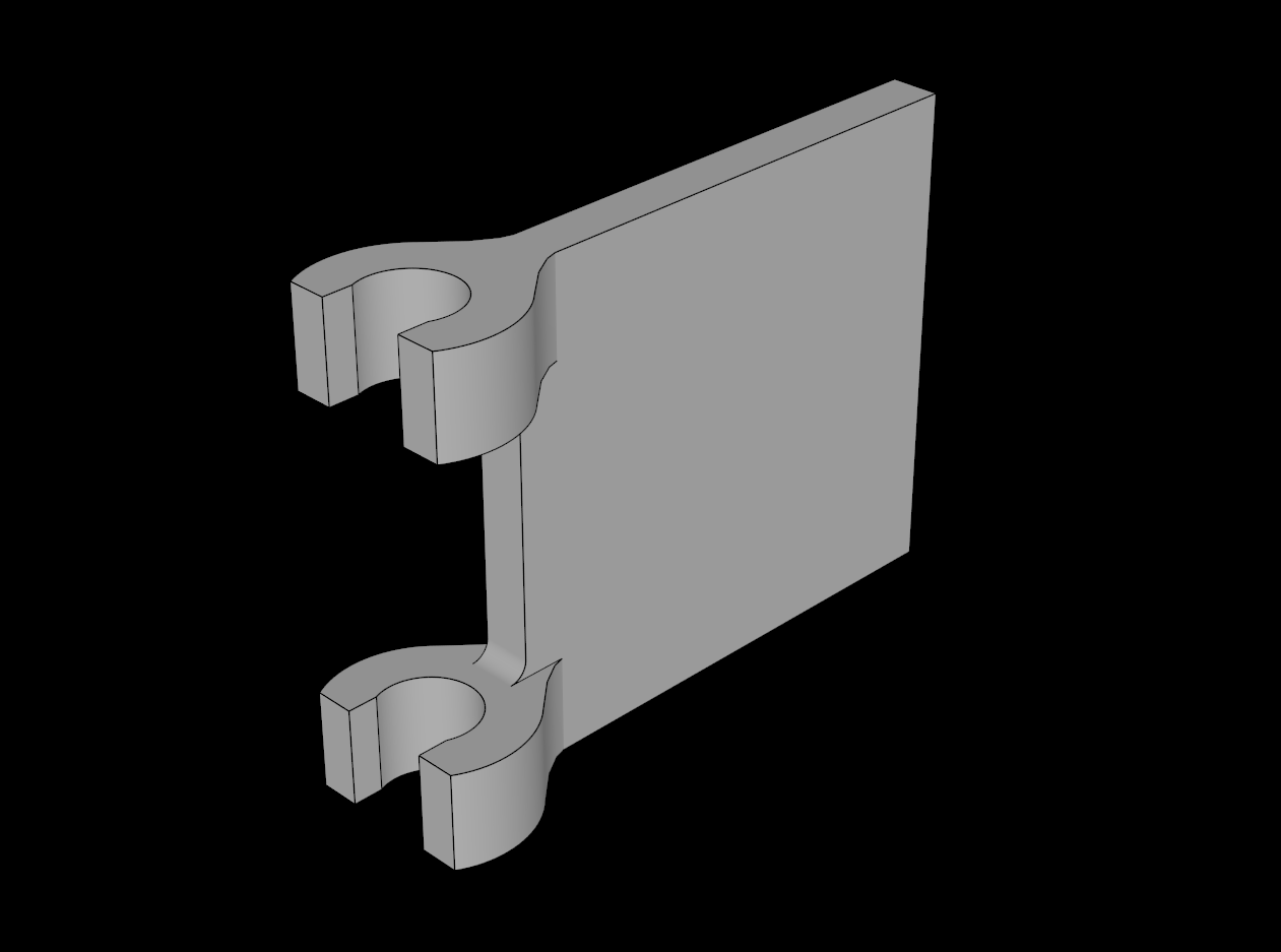 Lego Compatible (11055.dat) Flag  2 x  2 Square (Thick C-Clip)
