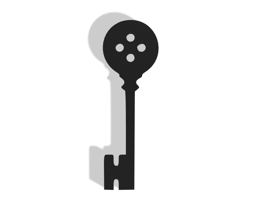 Coraline Key Decor