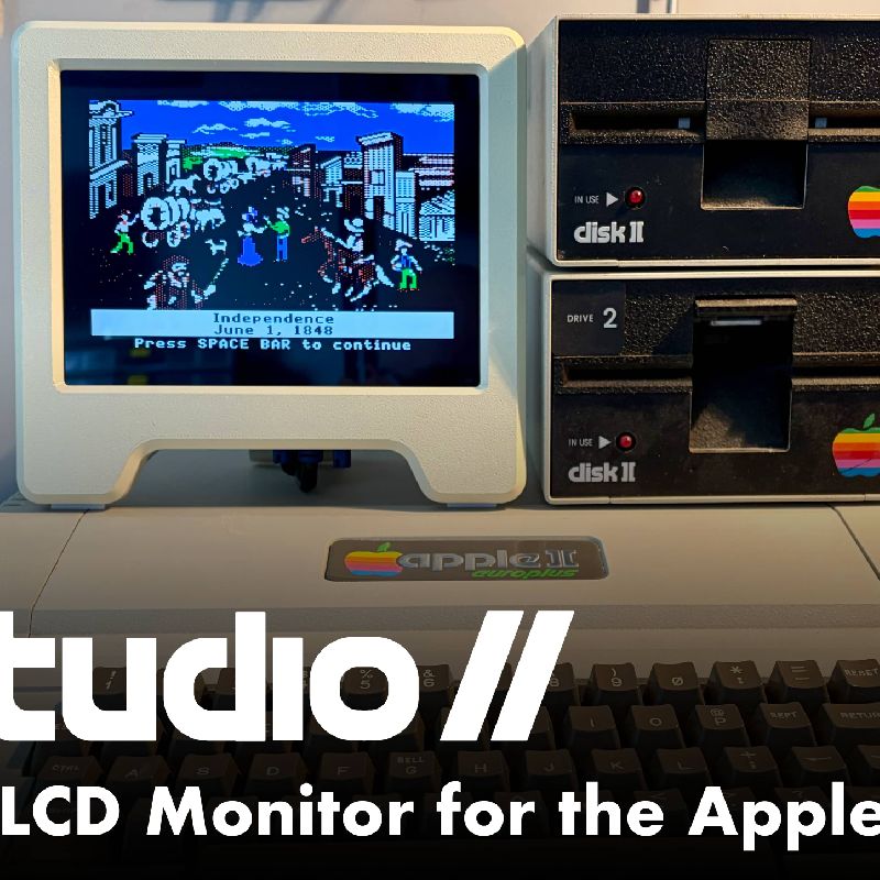 Studio II - 8” Retro-Styled LCD Monitor by simonboak | Download free ...