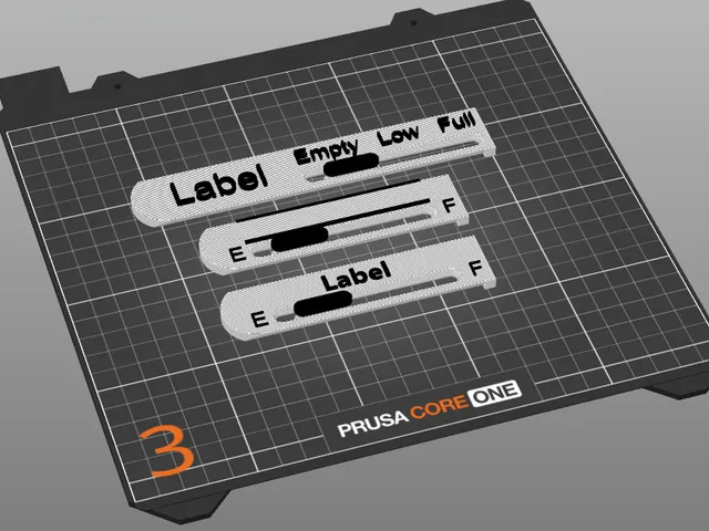 Modular Grocery List Refrigerator Magnet - Smaller/Paperlabels