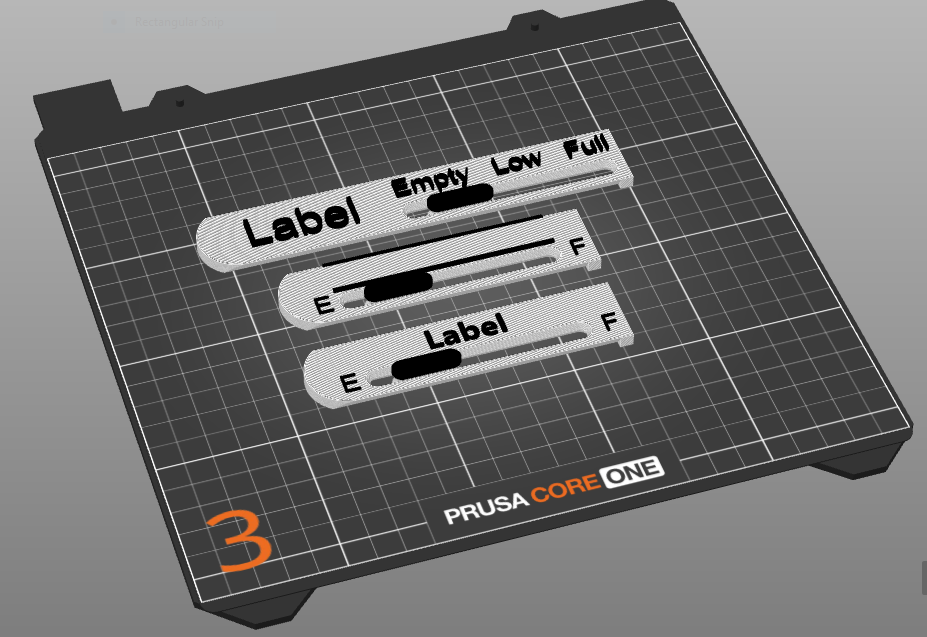 Modular Grocery List Refrigerator Magnet - Smaller/Paperlabels