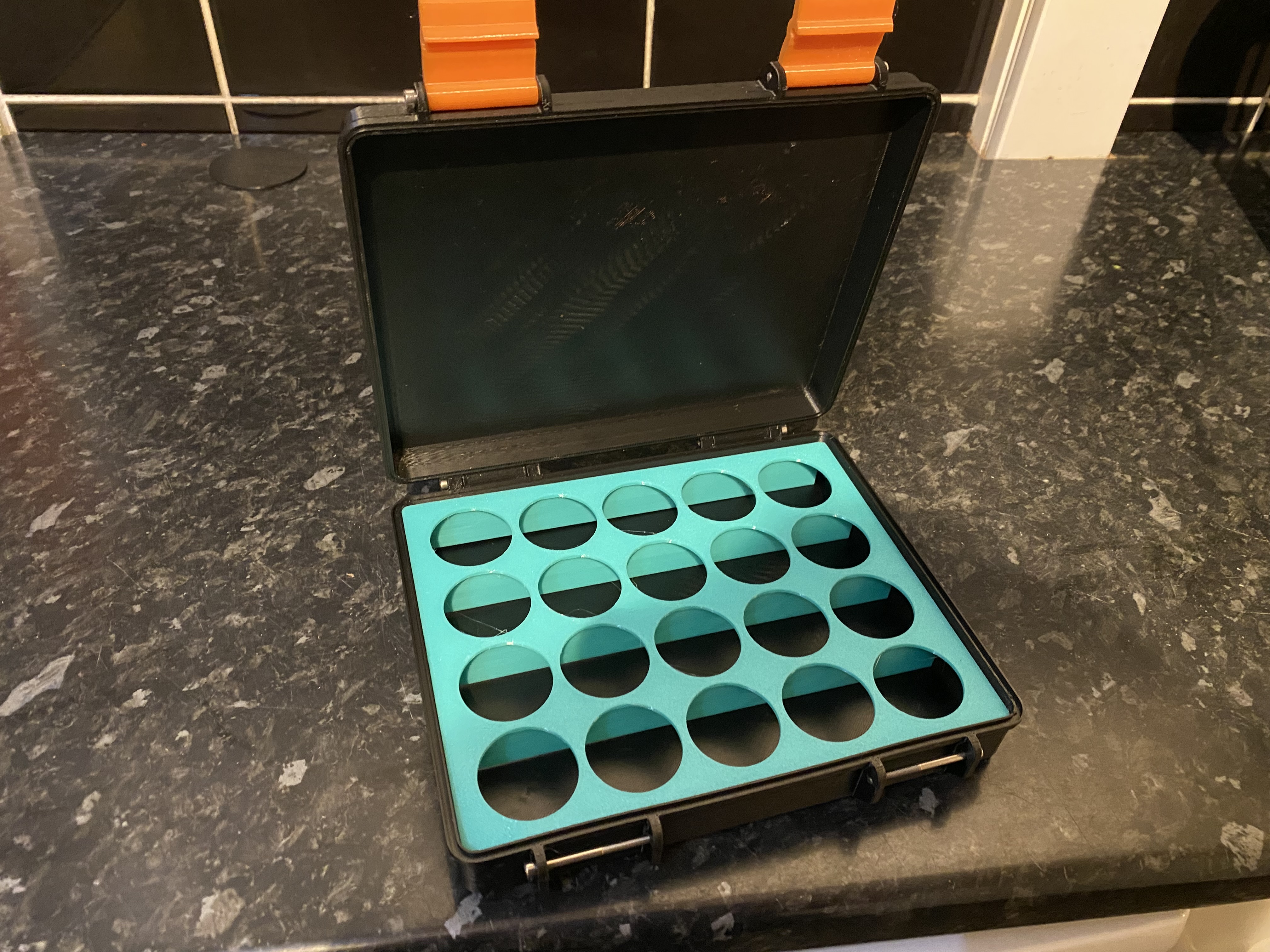 Rugged box (parametric) ER32 collets 3D model