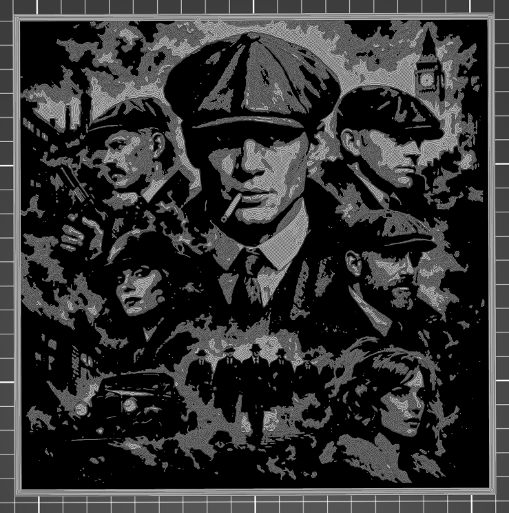 Peaky Blinders - Hueforge