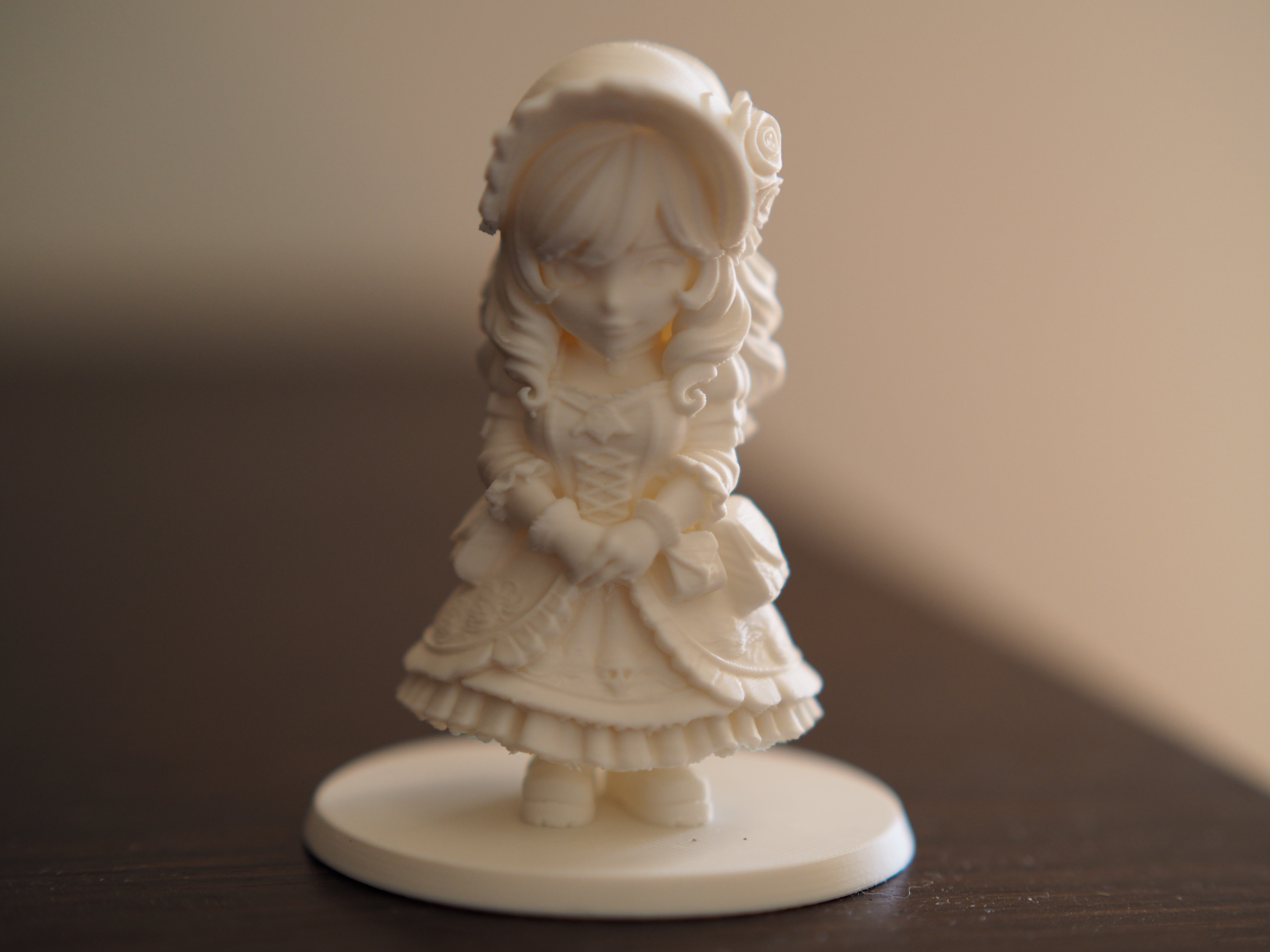 Chibi Gothic Girl – 3D Printable Miniature (70mm)