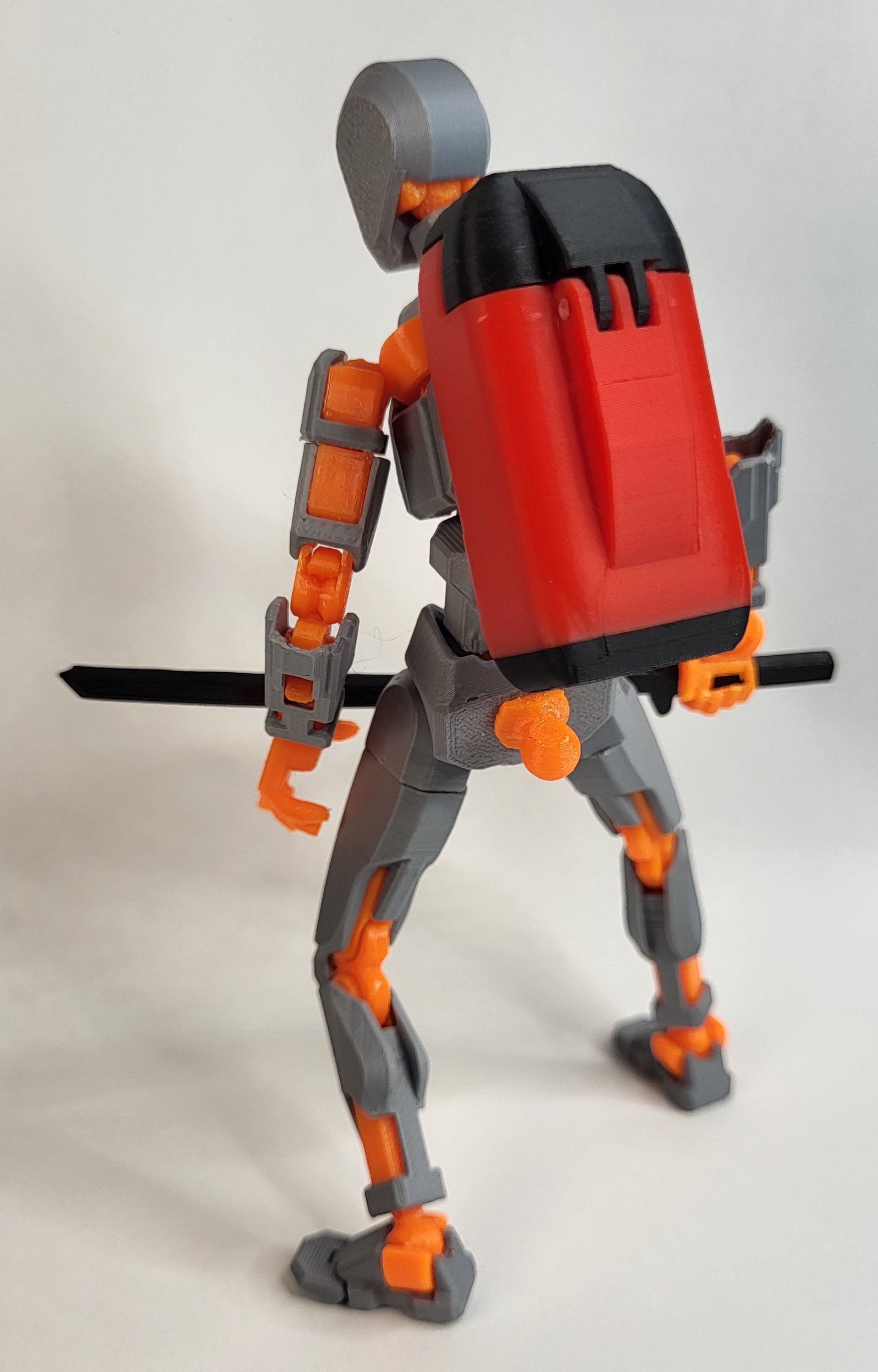 Miniatura 5 do modelo 3D Dummy 13 Functional Backpack