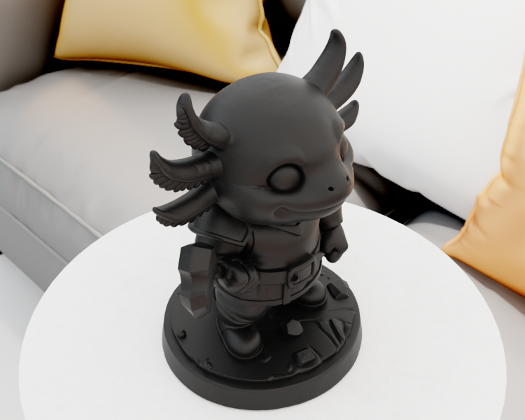 Axolotl with Axe — miniatura 7