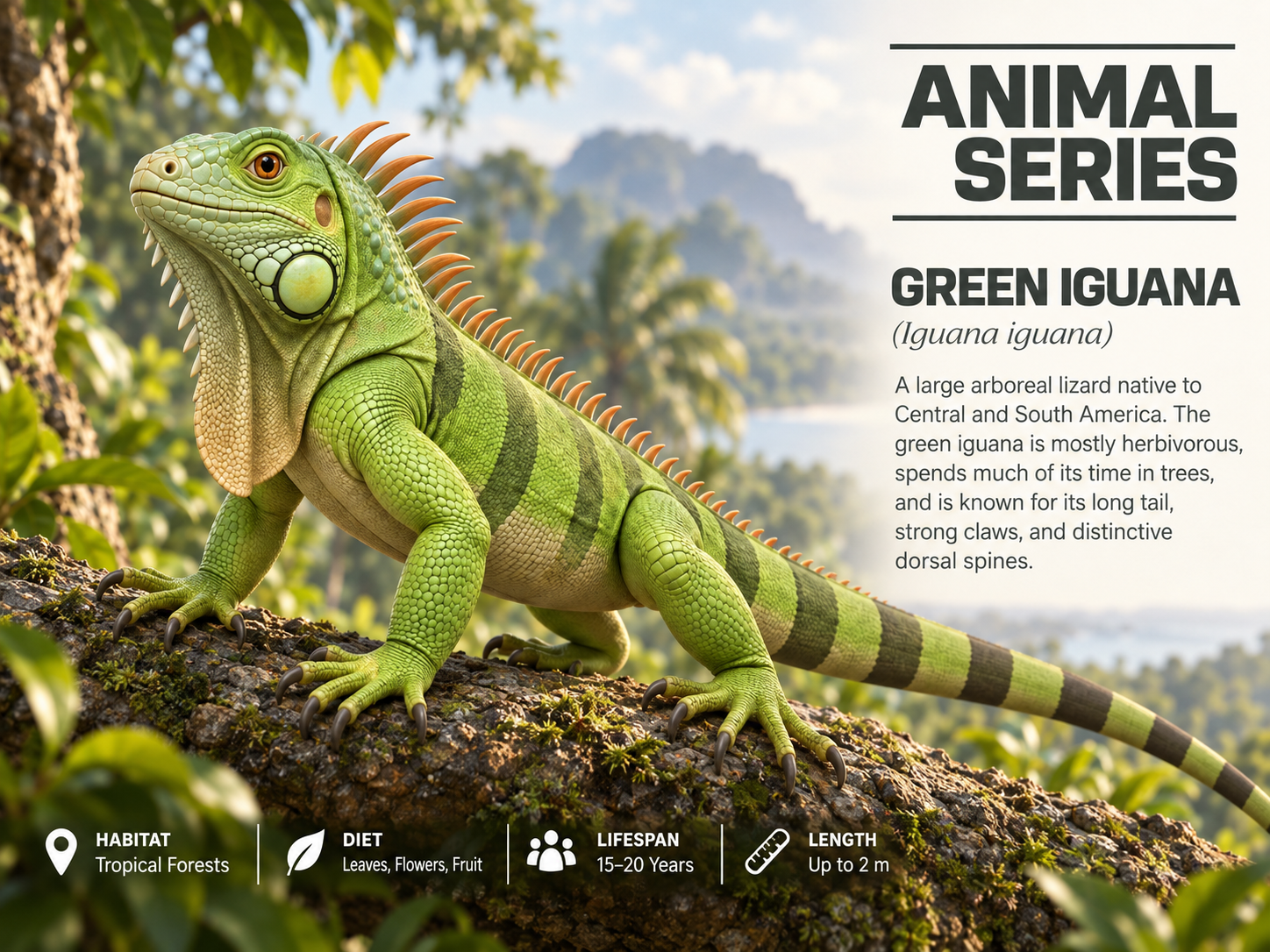 İGUANA ANİMAL SERİES