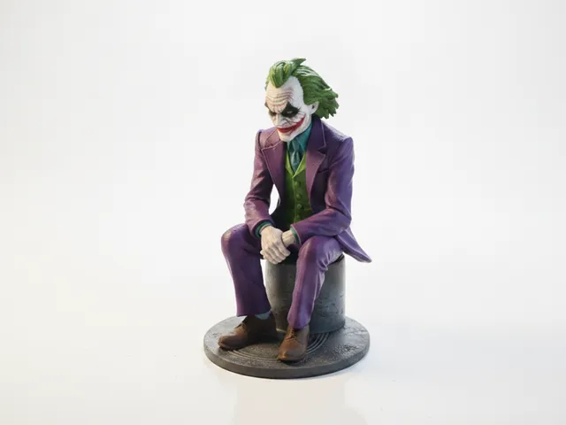 Joker Statue DC Comics Collectible 3D Printable