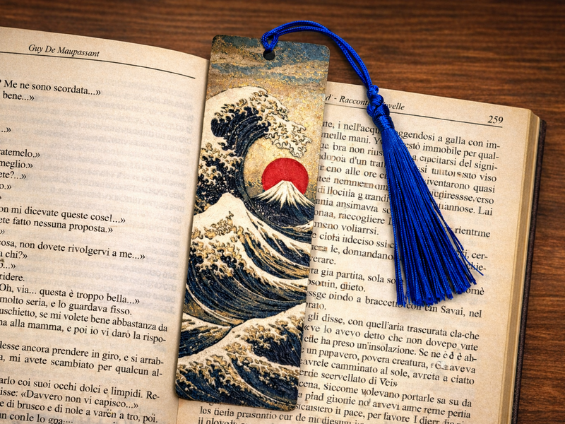The Great Wave - Hokusai - HueForge