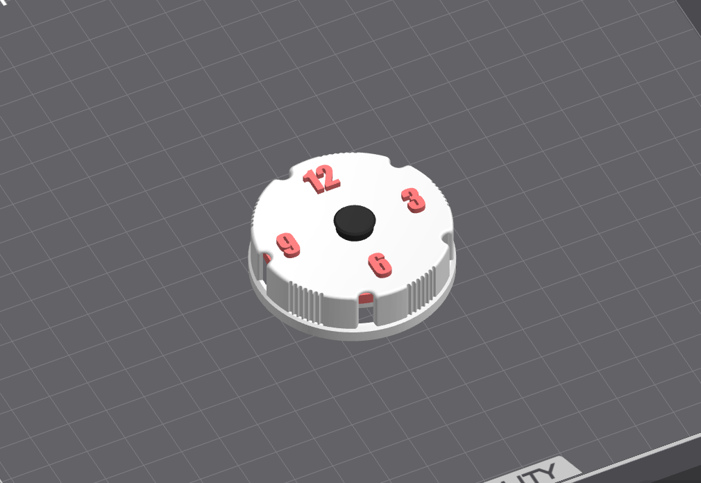 CVS Pill Bottle Lid with hourly reminder knob