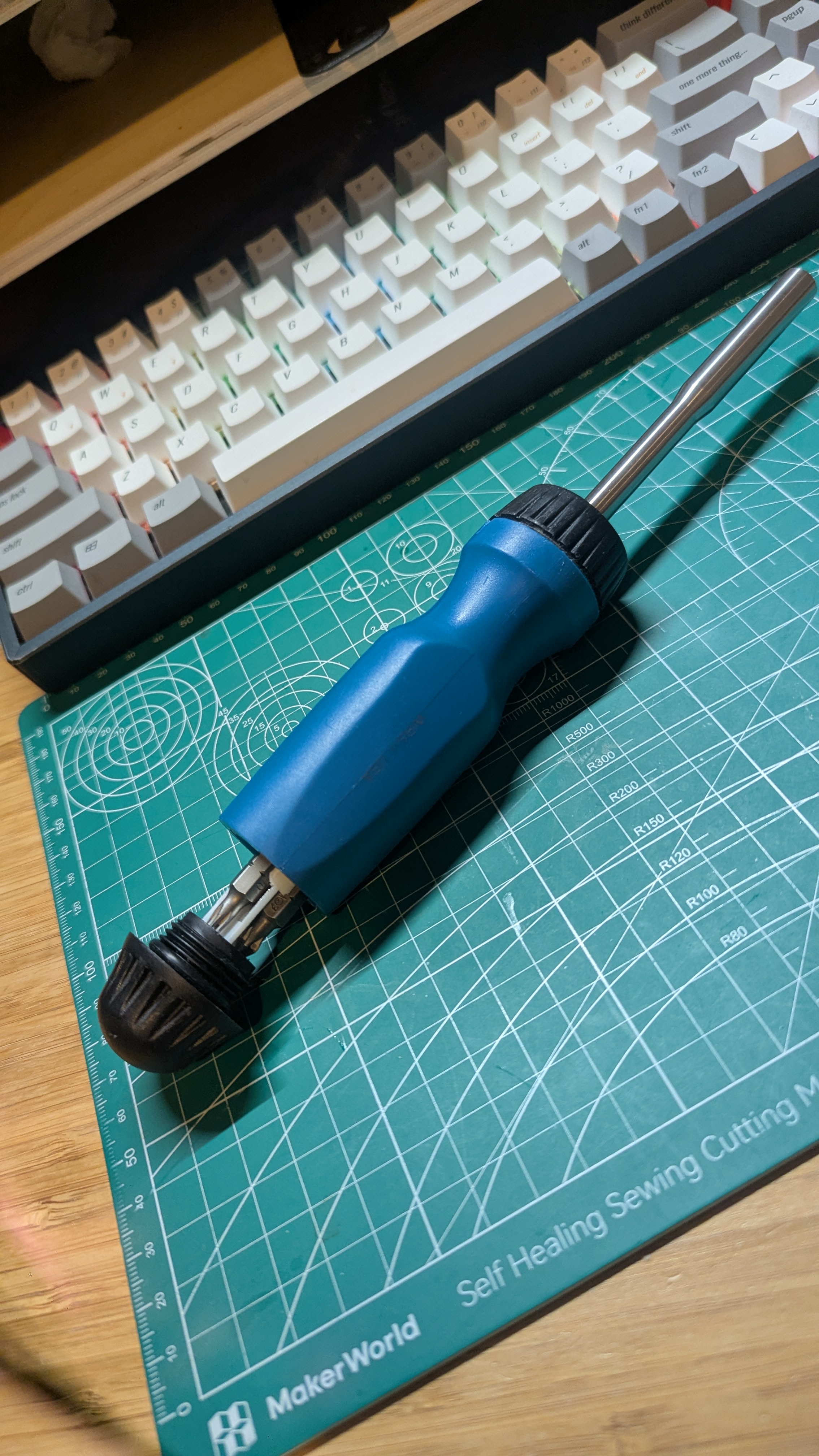 Williams Racheting Screwdriver Bit Holder V4 3D model
