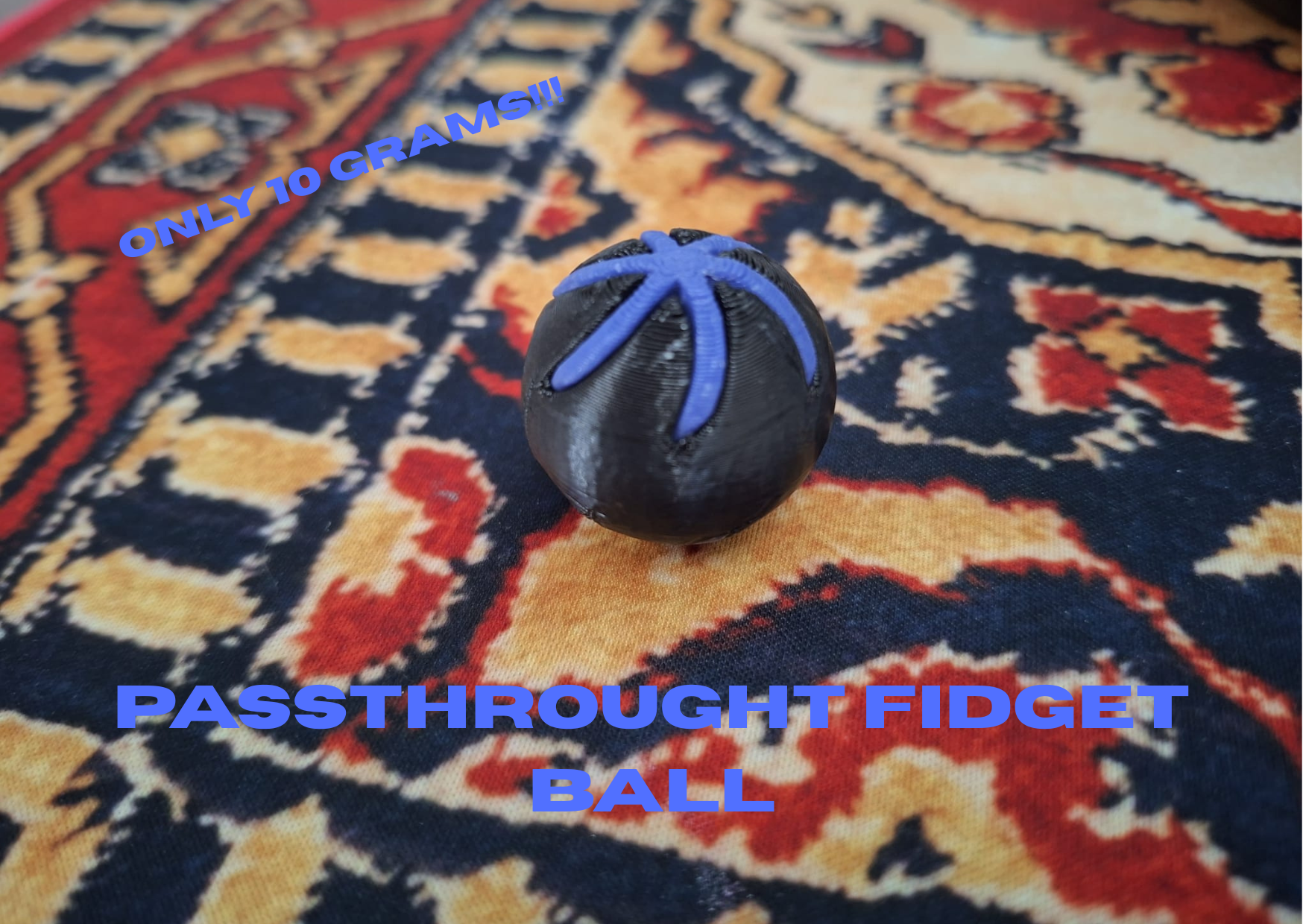 passthrought ball fidget