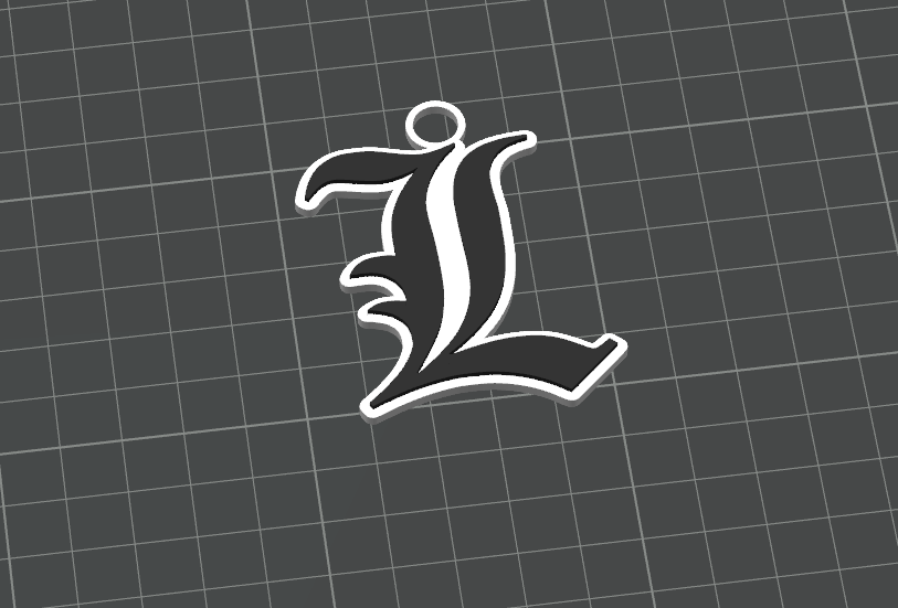 Llavero de 'L' - Death Note