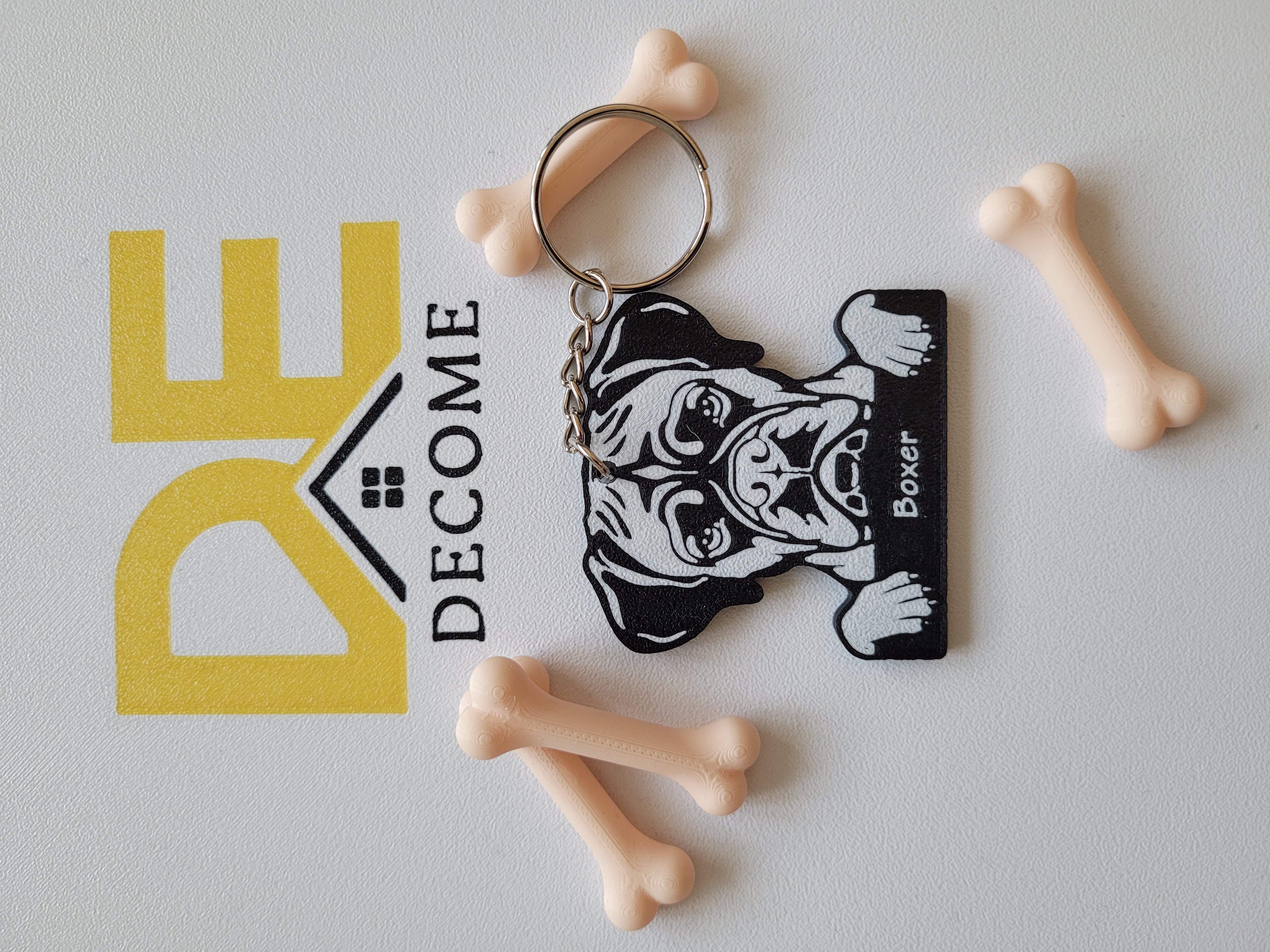 Boxer Keychain
