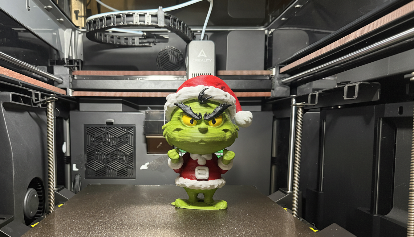 Chibi Grinch – Cute Mischievous Holiday Icon