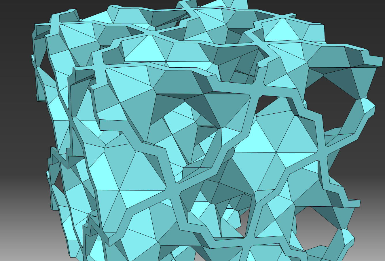 GYROID lowpoly — miniatura 9