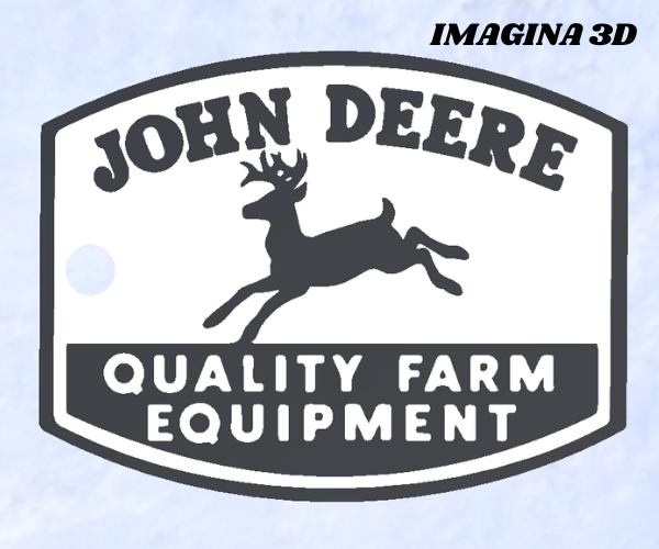 JOHN DEERE KEYCHAIN