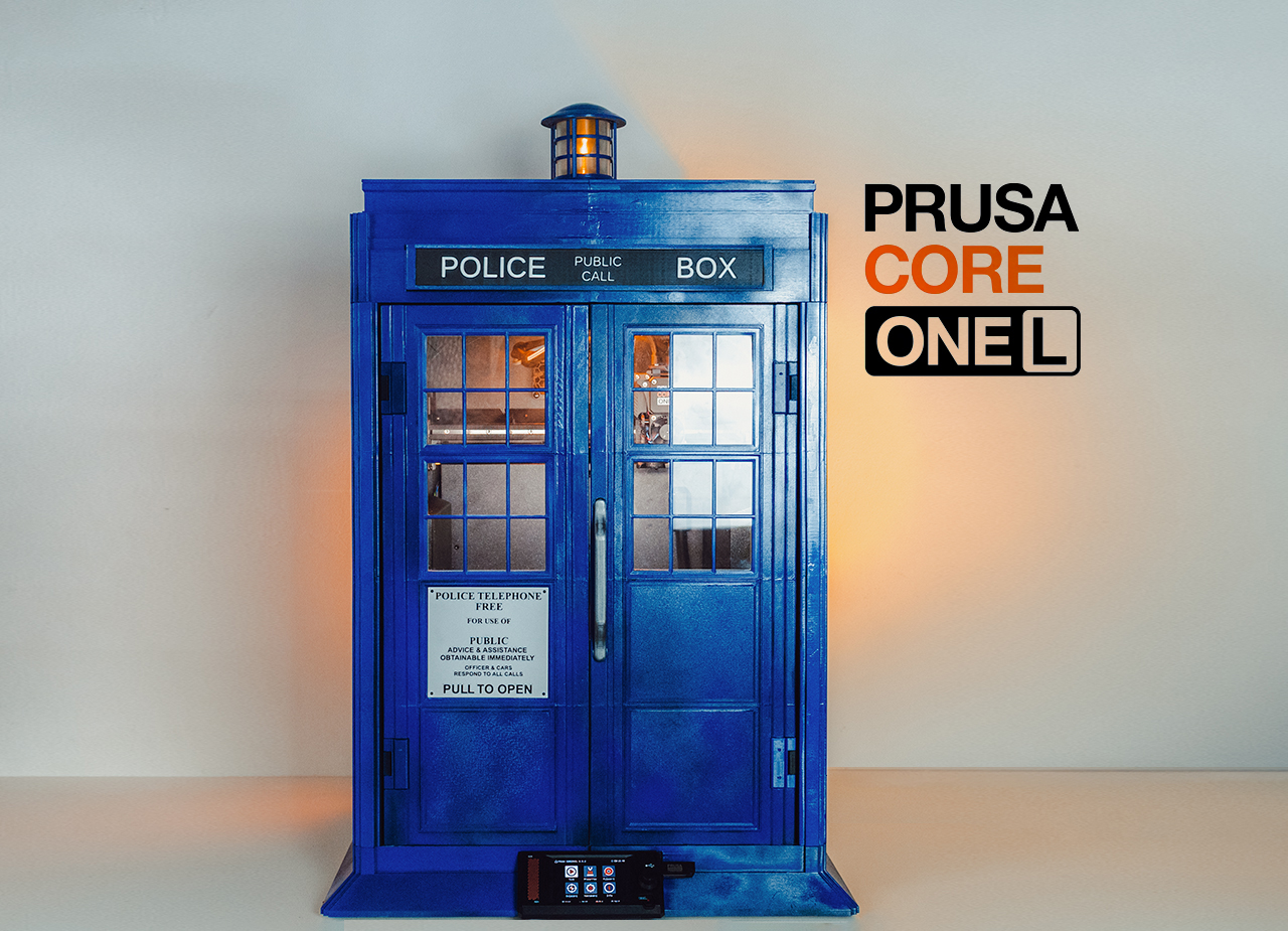 TARDIS Cover for Prusa Core One L