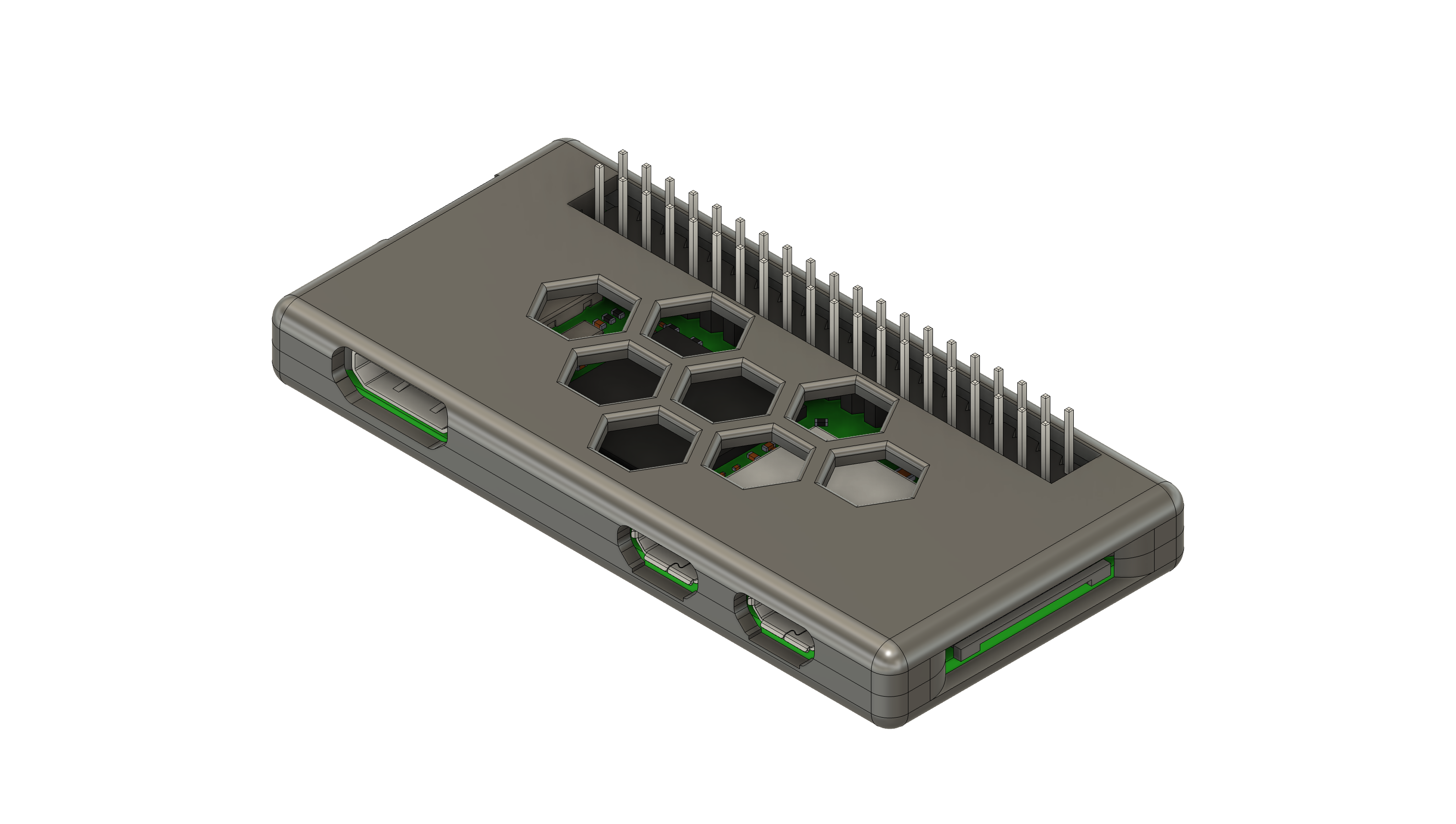 Raspberry Pi Zero 2 WH Case